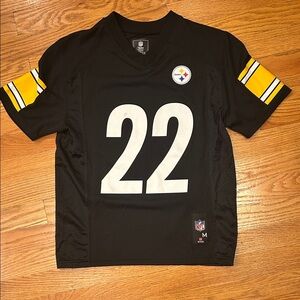 NFL Najee Harris Black and Yellow Kids Steelers Jersey